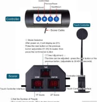 Elektron Tablolu Basketbol Oyun Avadanlığı — şəkil 13
