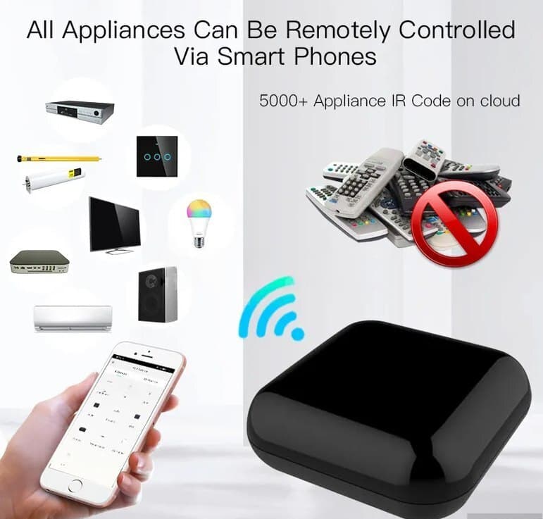 Smart WiFi RF IR Universal Kontroller