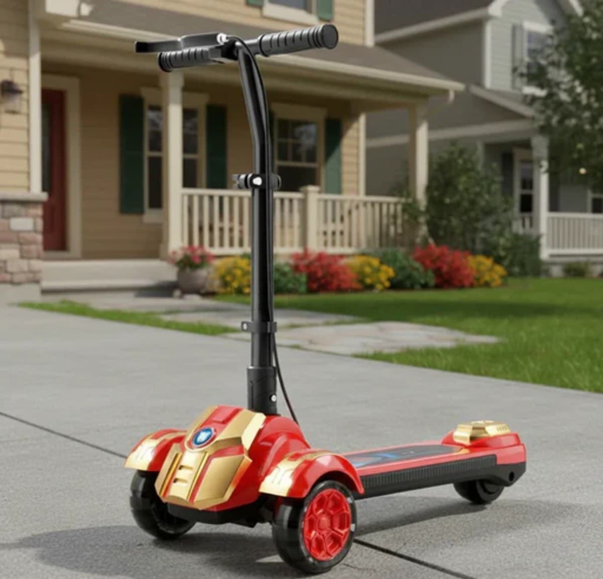Uşaq skuteri Aykids 009 qırmızı