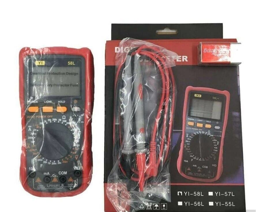 Multimetr YI58L rəqəmsal tester