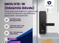 Ağıllı qapı kilidi Imou K1S-W — şəkil 7