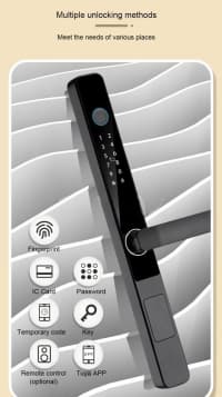 Ağıllı qapı kilidi Smart Lock QL-S608 — şəkil 4