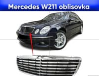 Radiator barmaqlığı Mercedes W211 — şəkil 2