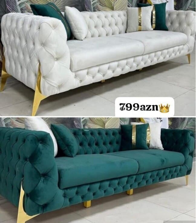 Künc divan, Qarışıq rəng