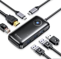 USB Hub Orico PDD11-6PR 6-in-1 adapter — şəkil 4