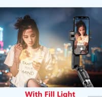 Gimbal stabilizator Q18 selfi çubuğu və tripod — şəkil 4