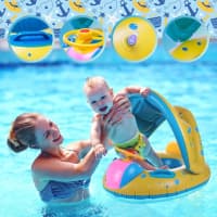 Uşaq üzgüçülük halqası Baby Swimming Ring sükanlı — şəkil 6
