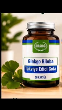 Qida əlavəsi Ersağ Ginkgo Biloba 60 kapsul — şəkil 4
