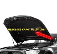 Kapot üzlüyü Mercedes modelləri üçün — şəkil 2