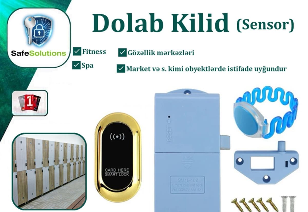 Sensorlu Ağıllı Elektron Dolab Kilidi