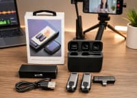 Simsiz Yaxa Mikrofonu Bluetooth — şəkil 1