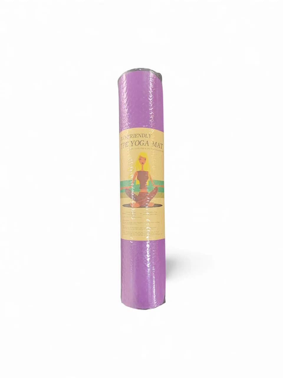 Yoqa matı eco-friendly, 183x61 sm, 0.8 mm, yasəməni