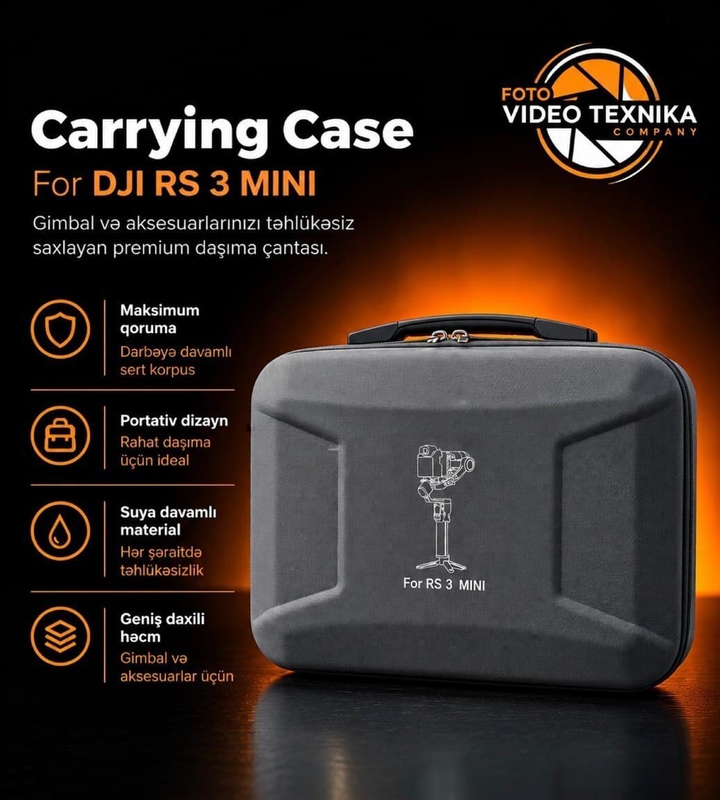 Daşıma çantası DJI RS 3 Mini üçün