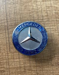 Radiator barmaqlığı nişanı Mercedes modelləri üçün — şəkil 11