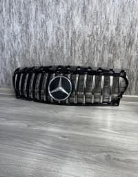 Radiator barmaqlığı Mercedes CLA W117 AMG/Diamond/GT — şəkil 5