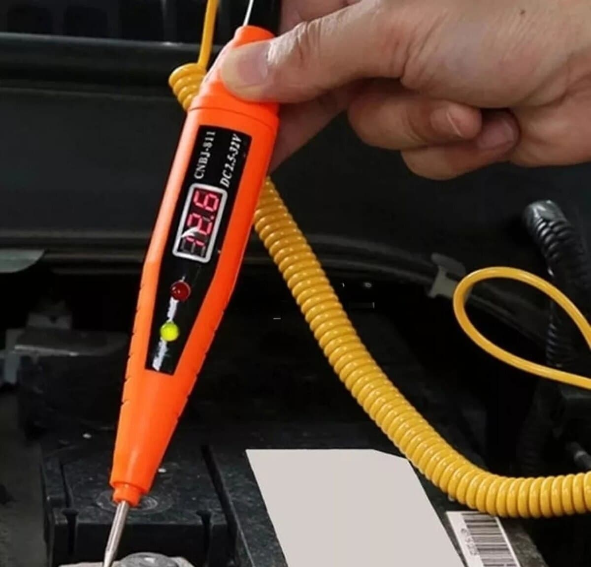 Avtomobil üçün 12V gərginlik yoxlayan indiqator