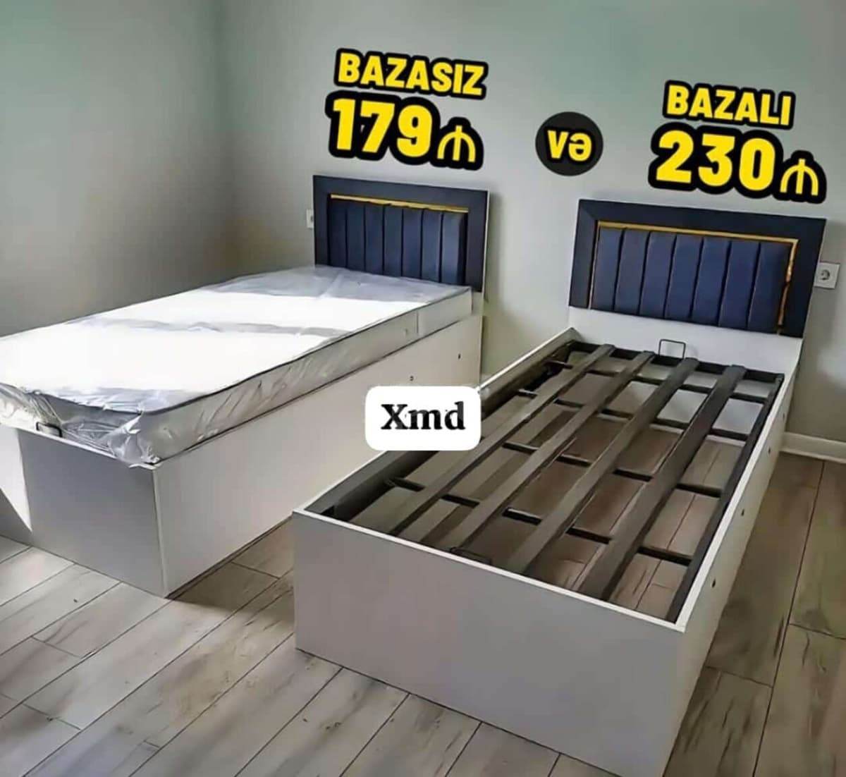 Bambuk çarpayı, Qarışıq rəng