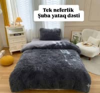 Yataq dəsti Tünd qırmızı rəng — şəkil 1
