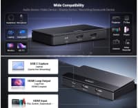 Video Capture Kartı Ugreen 4K Dual HDMI Type-C TypeC to HDMI — şəkil 8