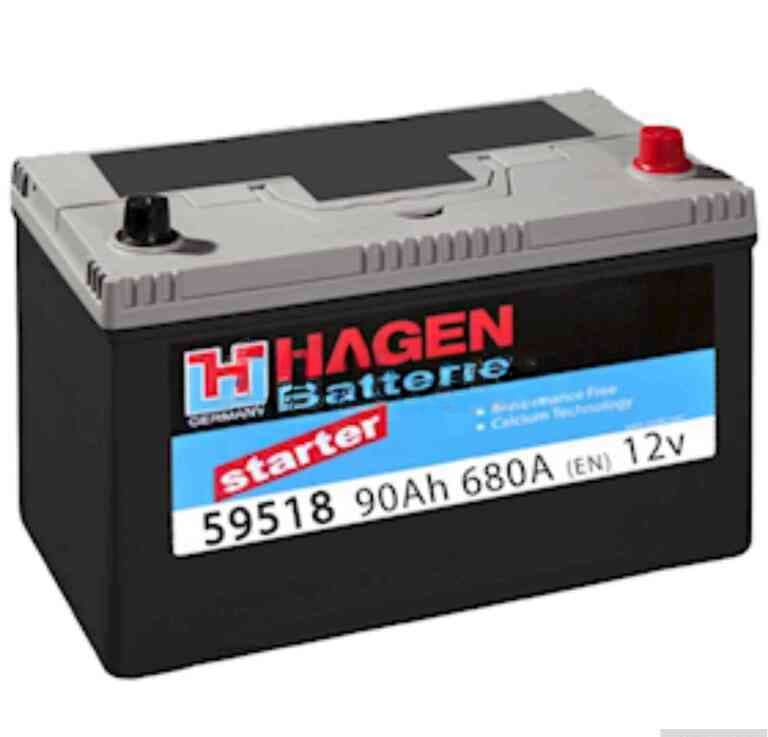 Akkumulyator Hagen 90 Ah