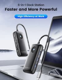 USB Hub Orico PDD11-6PR 6-in-1 adapter — şəkil 3