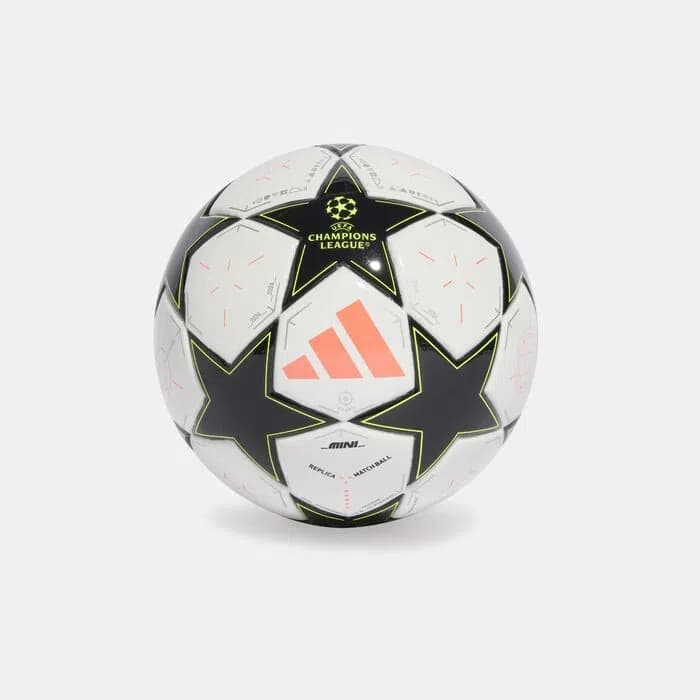 Futbol topu Champions League, ağ/qara, ölçü 5