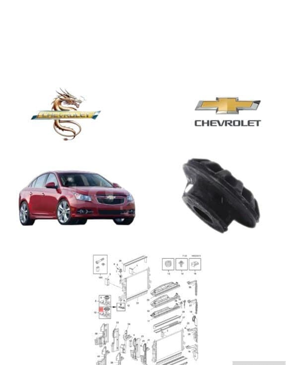 Radiator altı rezin Chevrolet Cruze 2017