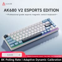 Mexaniki klaviatura AJAZZ AK680 V2 Gray — şəkil 2