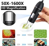 Rəqəmsal mikroskop 1600x 3in1 — şəkil 3