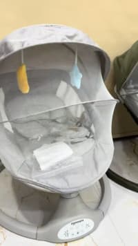 Elektrikli avtomatik yelləncək uşaq beşiyi — şəkil 10