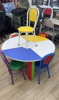 Uşaq mebel dəsti Laminat material, Qarışıq rəng — şəkil 2