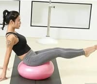 Ortası Dəlikli Aerobika və Pilates Topu — şəkil 12