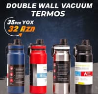 Termos Plastik material, Qara rəng — şəkil 8