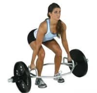 Peşəkar Olimpiya Hex Bar (Shrug Bar) 20 kq — şəkil 3
