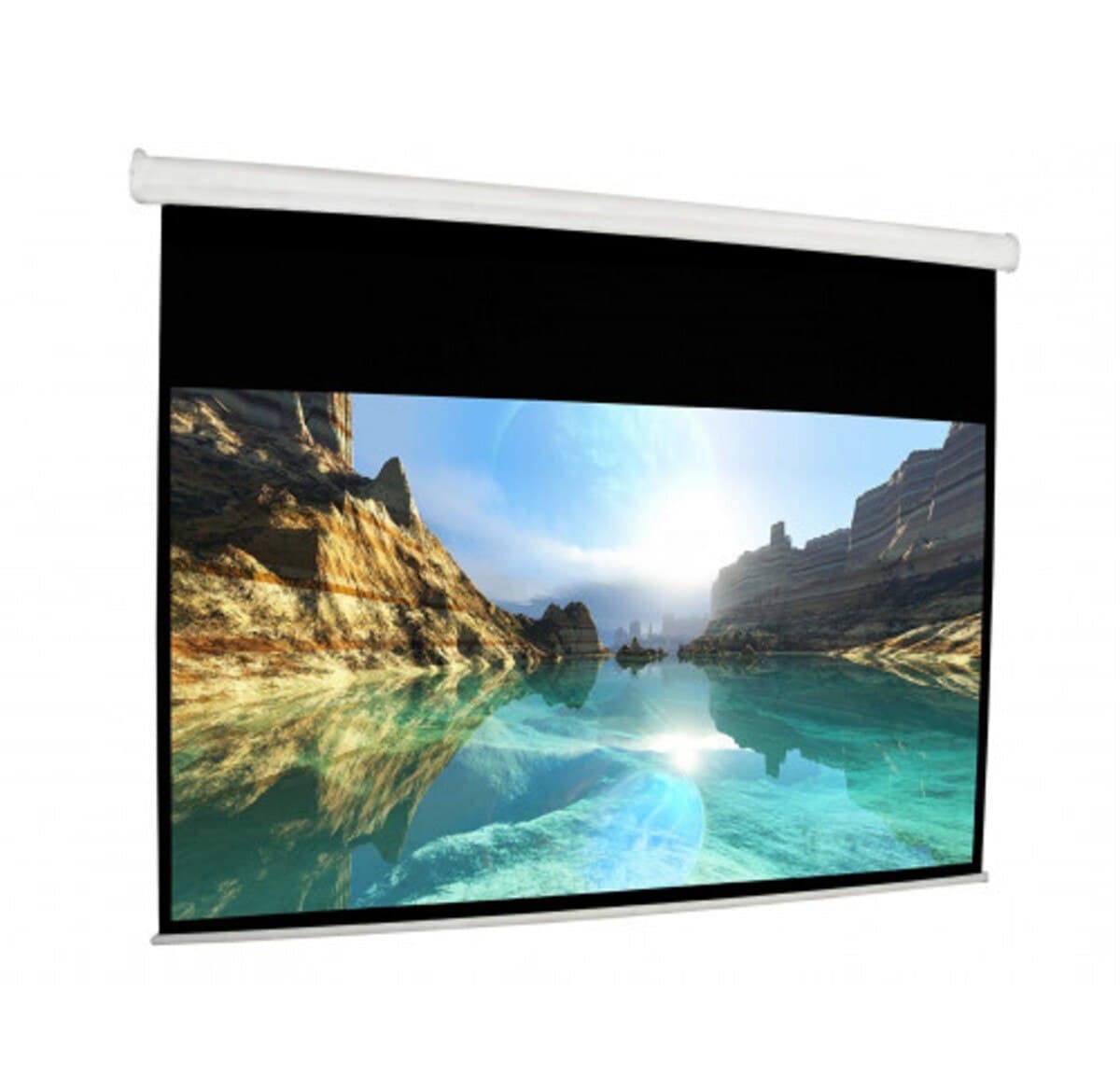 Proyektor ekranı elektrik 200x200 sm 3D