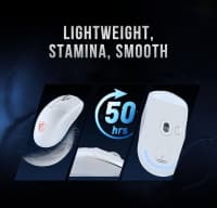 Gaming siçan MSI Versa 300 White Wireless — şəkil 2