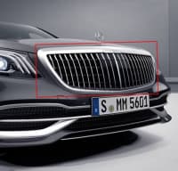 Radiator barmaqlığı Mercedes W222 Maybach — şəkil 8