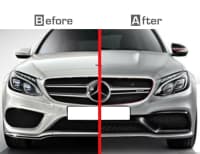 Ön bufer Mercedes W205 C63 — şəkil 2
