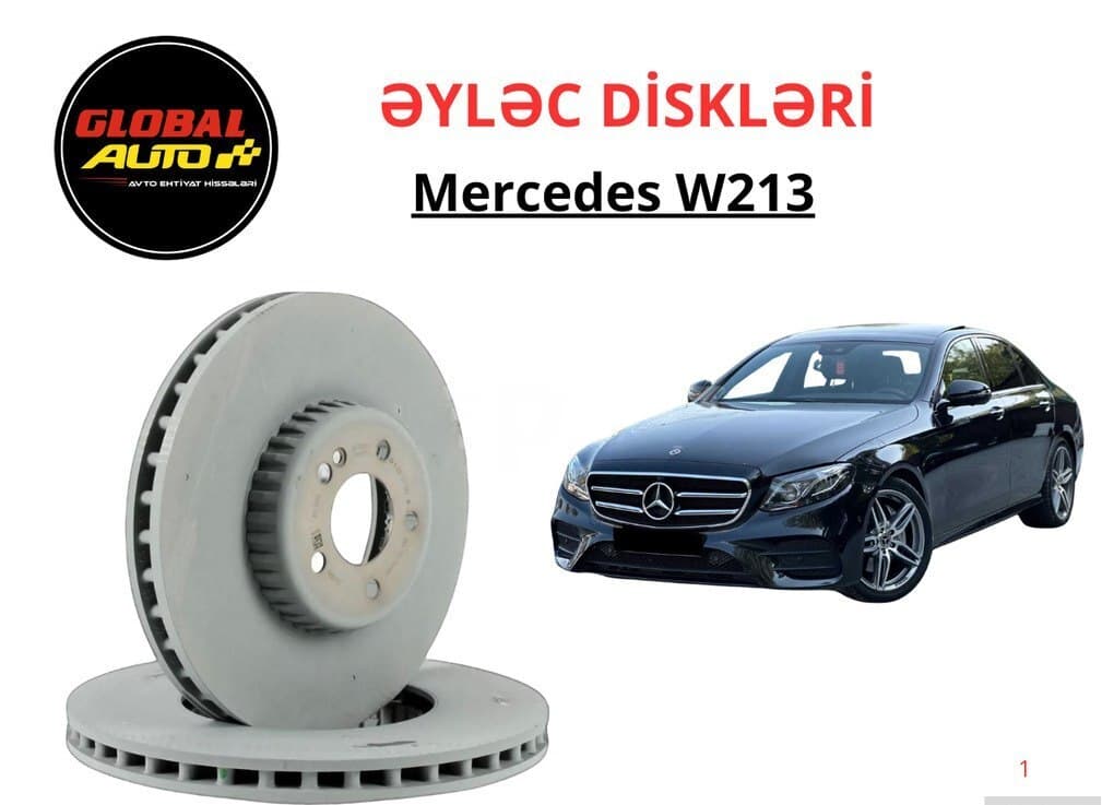 Ön əyləc diskləri Mercedes E-Class W213