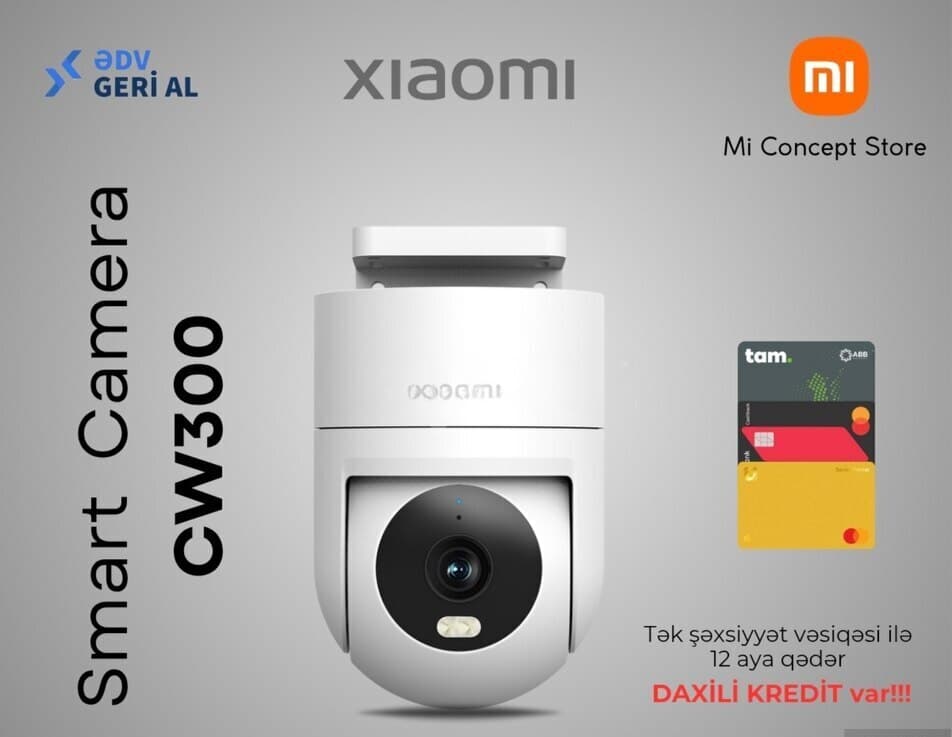 Təhlükəsizlik kamerası Xiaomi Smart Camera CW300