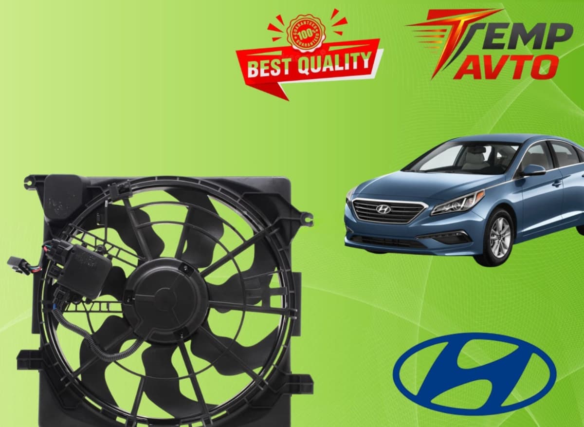 Radiator ventilyatoru Hyundai Sonata 2014-2017 1.6 Turbo