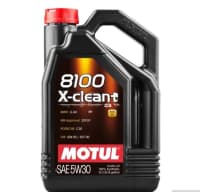 Motul 8100 X-clean+ 5W-30 5L Mühərrik Yağı — şəkil 1