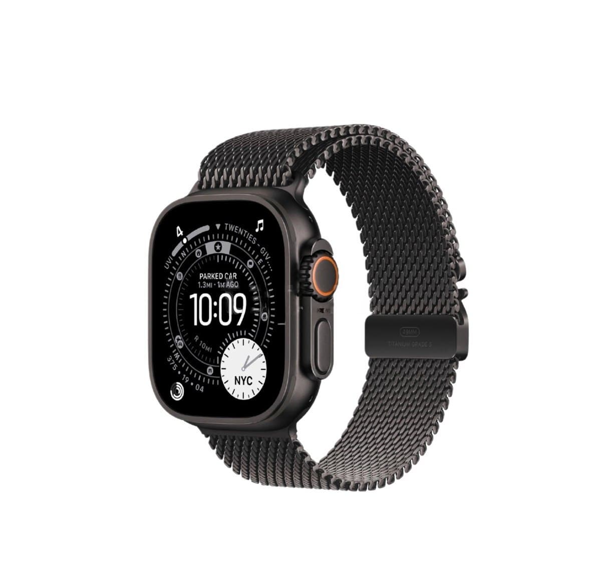 Smart saat Apple 46 mm Qara