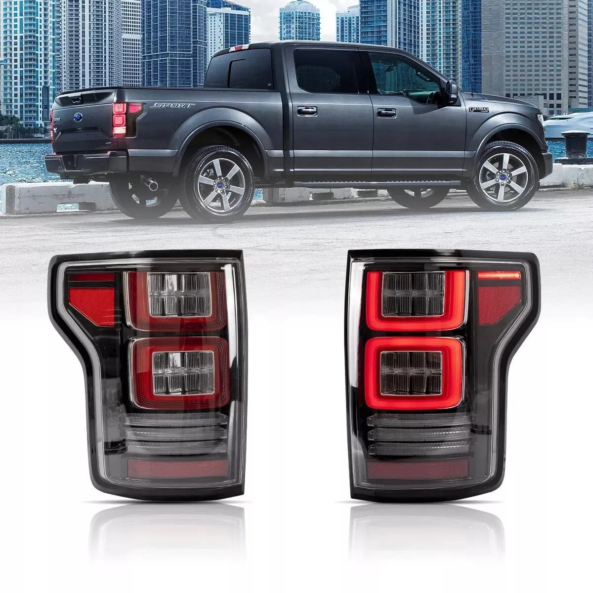 İşıqlandırma sistemi Ford F150 stop dəsti
