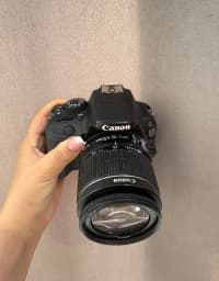Fotoaparat Canon EOS 100D + 18-55mm 3.5-5.6 II — şəkil 2