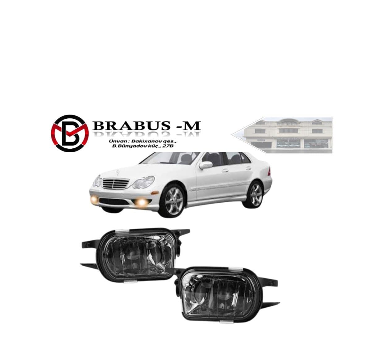 Duman işığı Mercedes W203