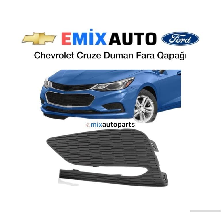 Duman fara qapağı Chevrolet Cruze 2016-2018