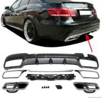 Arxa diffuzor Mercedes W212 E63 AMG — şəkil 4