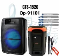 Portativ Bluetooth Karaoke Dinamikləri — şəkil 7