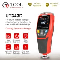 UNI-T UT343D örtük qalınlığı ölçən cihaz — şəkil 3